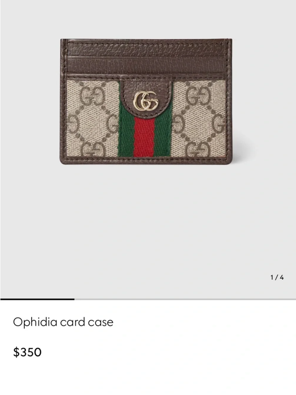GORGEOUS GUCCI OPHIDIA CARD CASE! ๐ป๐ป๐ป๐ป๐ป๐ป๐ป๐ป - Picture 2 of 8
